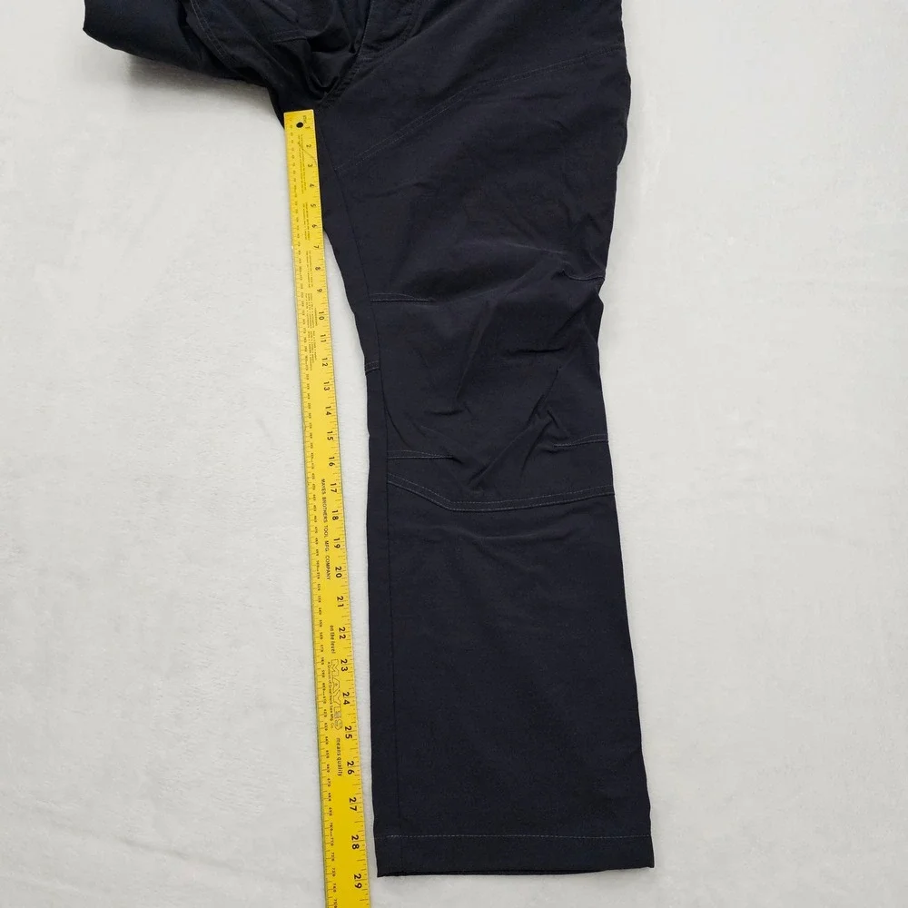KUHL Renegade Pants Mens 40x29 Dark Gray Technical Hiking Outdoor Gorpcore